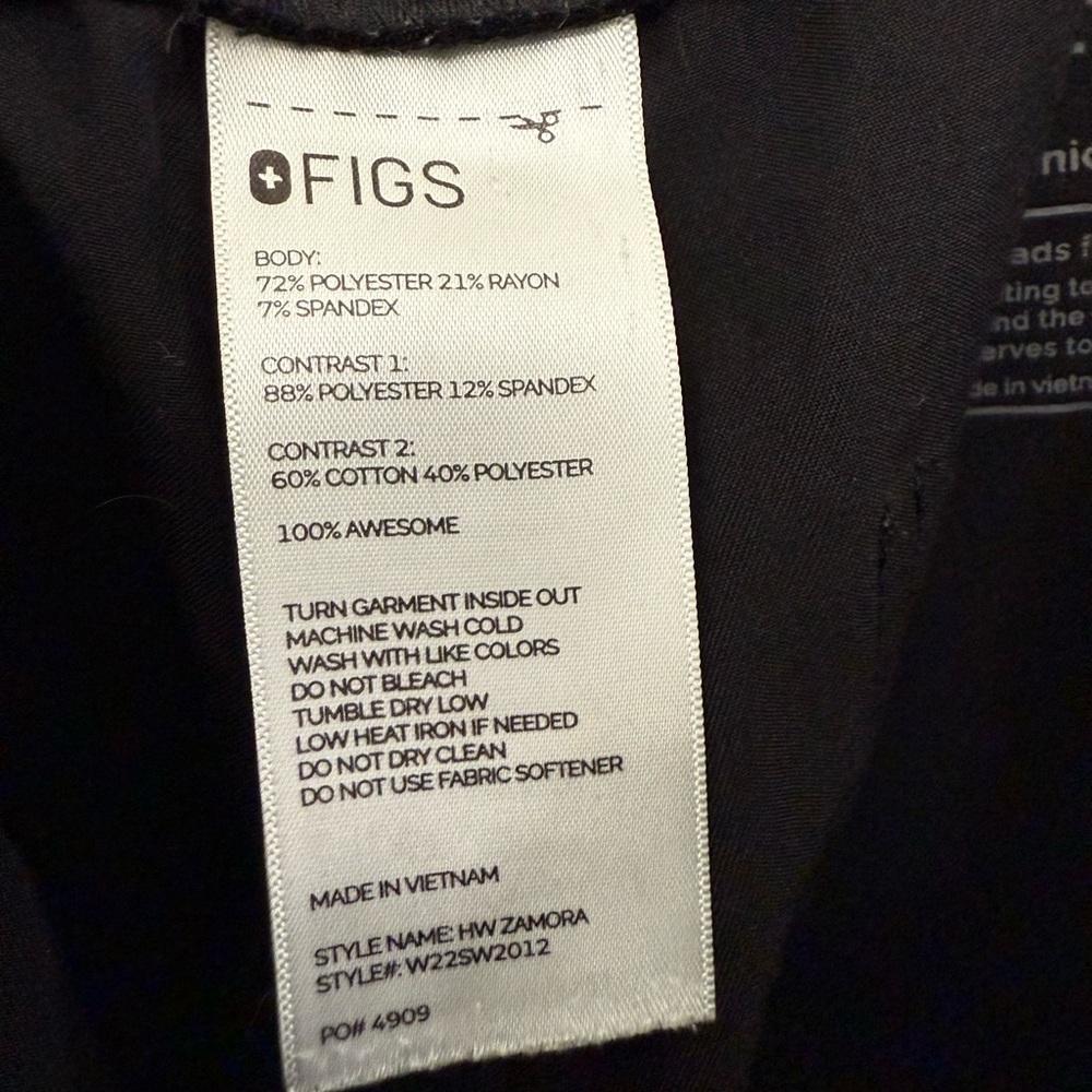 FIGS High Waisted Zamora Jogger Scrub Pants™ - Picture 4 of 5
